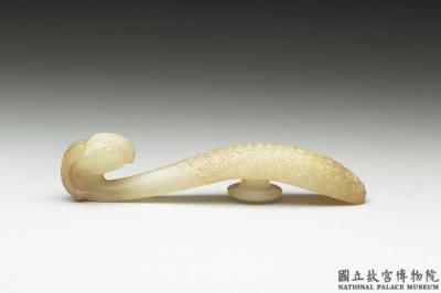 图片[2]-Jade belt hook, Qing dynasty (1644-1911)-China Archive